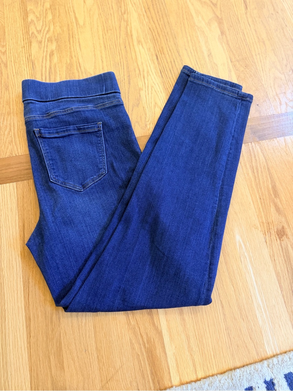 Ladies Size 10/30 "Liverpool" Deep Blue Stretch Jeggings JEANS GUC
